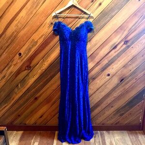 NW nightway BRAND NEW Mermaid Blue gown/dress
